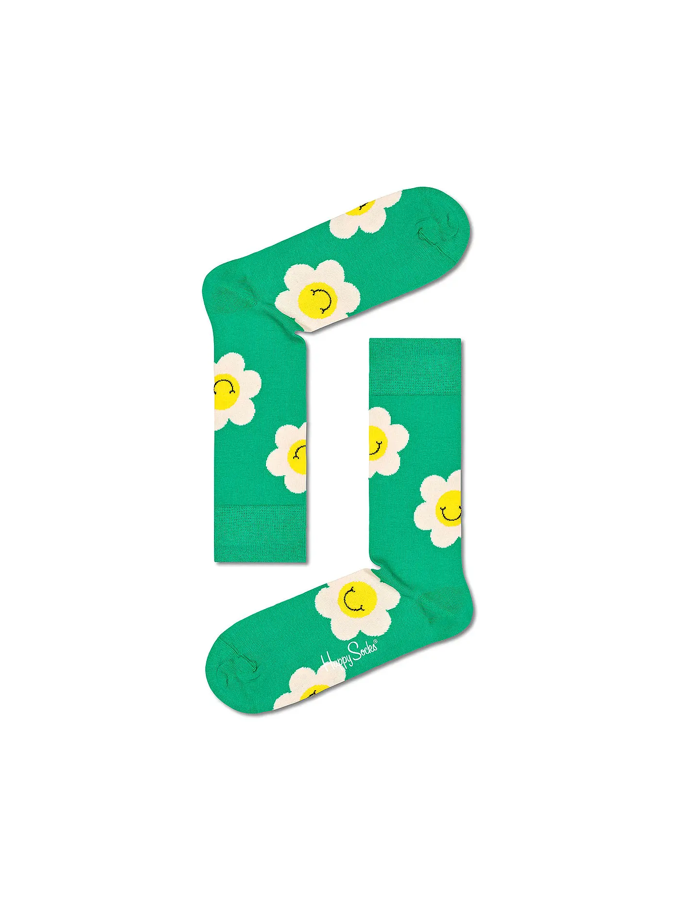 HAPPY SOCKS | Herren Socken DAISY green | 